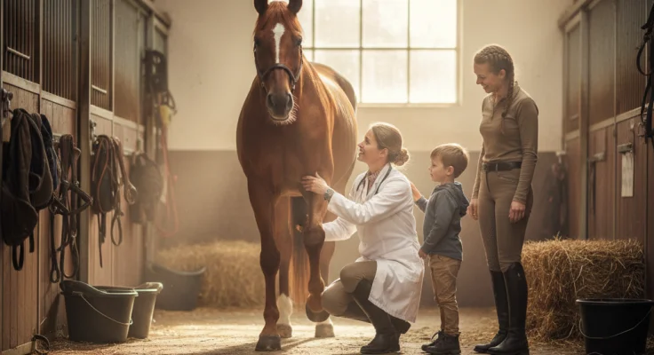 Cómo Presentar un Niño a un Caballo con Seguridad