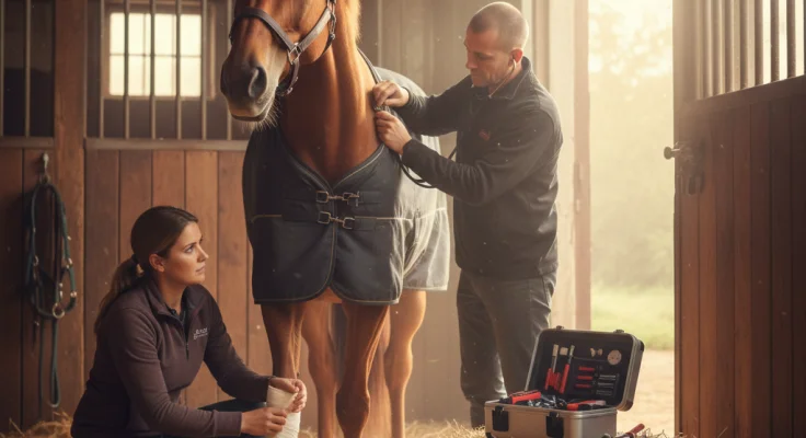Cuándo Llamar al Veterinario de Urgencia para tu Caballo