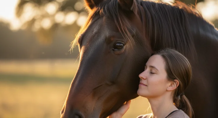 Por Qué Tu Caballo Te Empuja con la Cabeza y Qué Significa