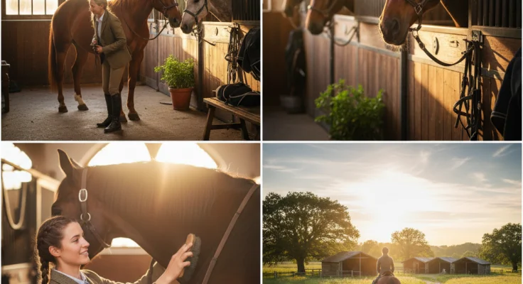 Refugios y Boxes Exteriores para Caballos en Campo