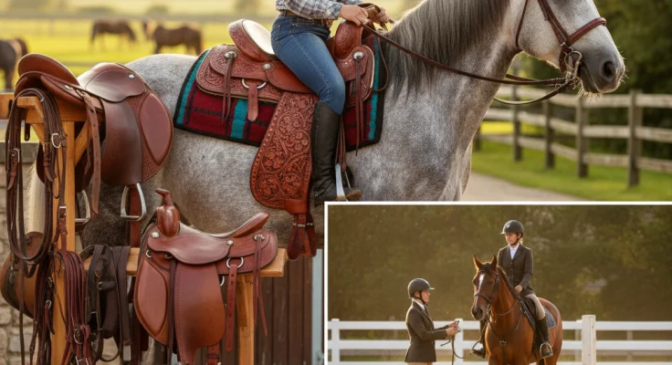 Silla Western vs Inglesa: Diferencias Clave para Elegir Bien