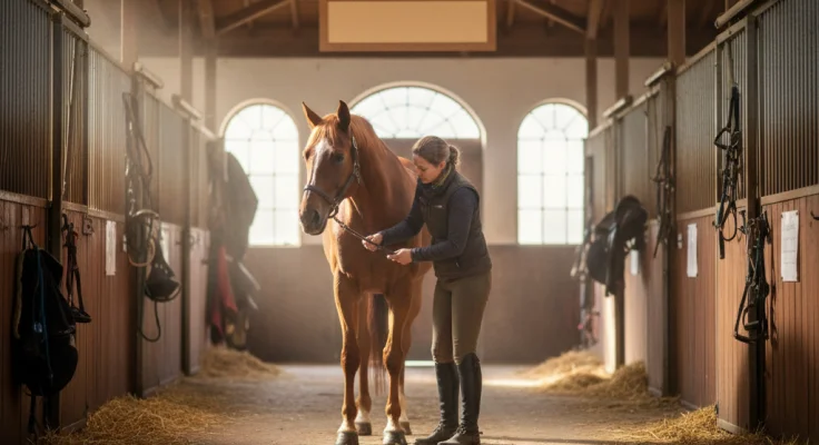 Tiempo Mínimo de Ejercicio para Caballos