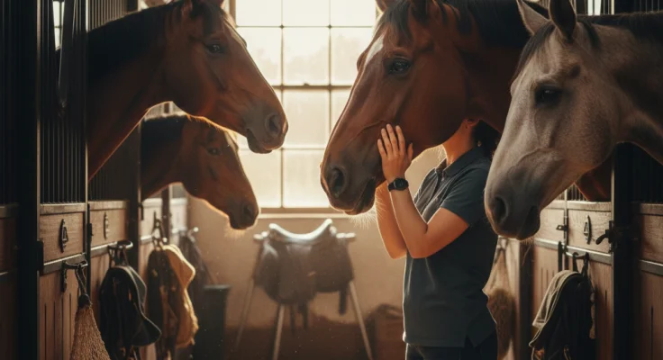 Weaving en Caballos Estabulados: Causas y Soluciones